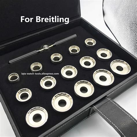 case opener breitling|Breitling case back dies.